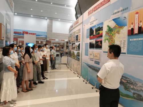 市文化廣電旅游局組織參觀 建黨百年 輝煌湖州 慶祝中國共產黨成立100周年圖片展